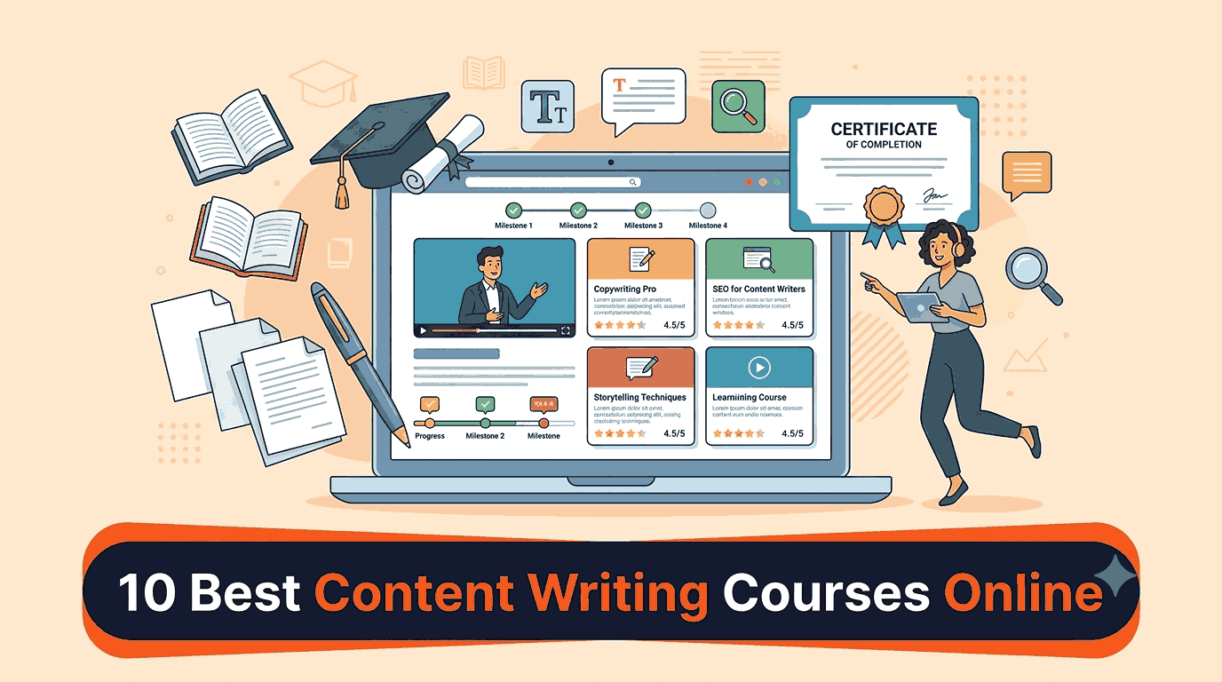 10 Best Content Writing Courses Online