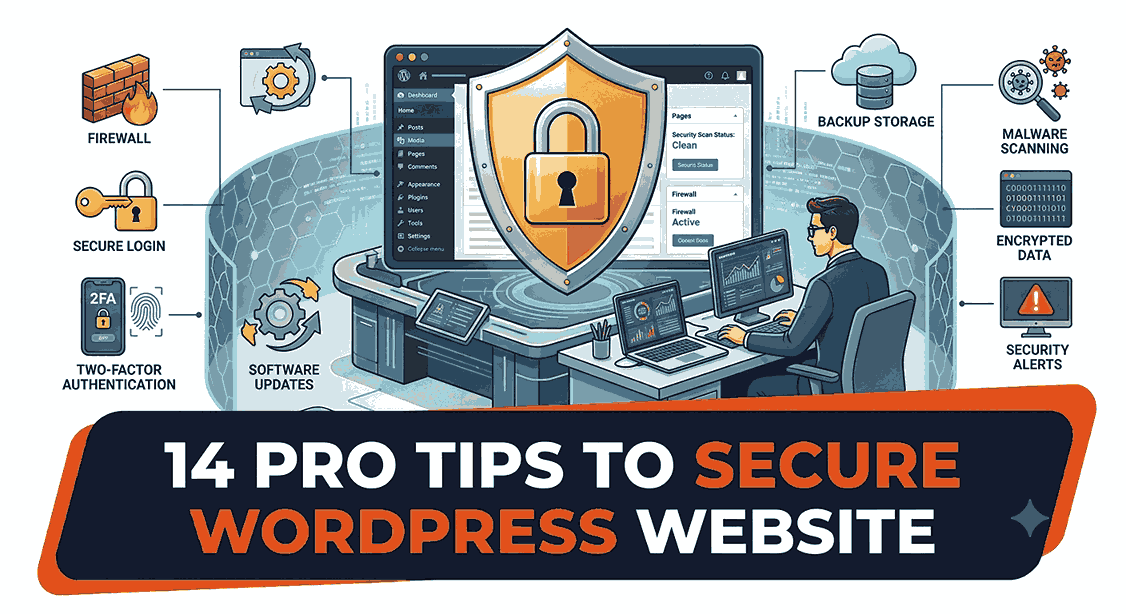 14 Pro Tips To Secure WordPress Website