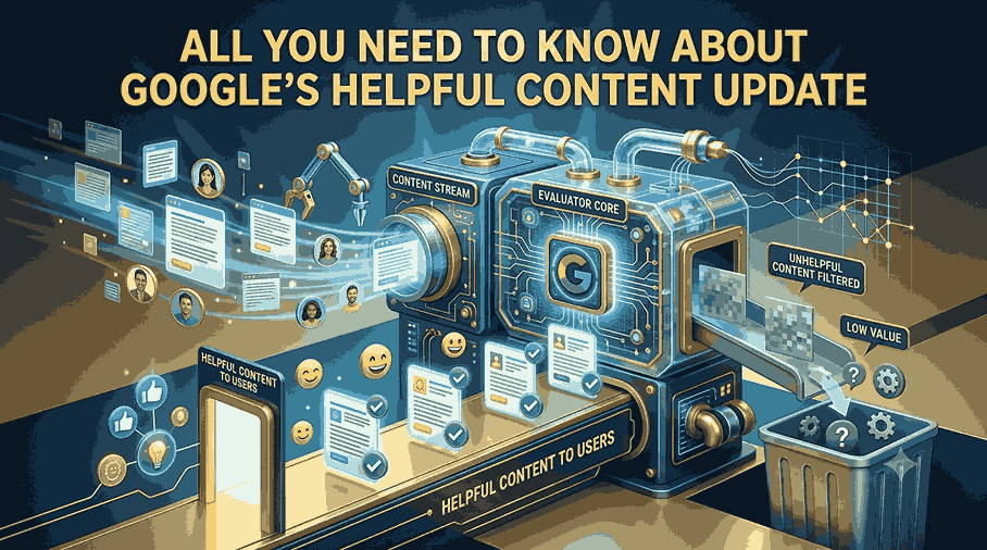 ALL YOU NEED TO KNOW ABOUT GOOGLE'S HELPFUL CONTENT UPDATE