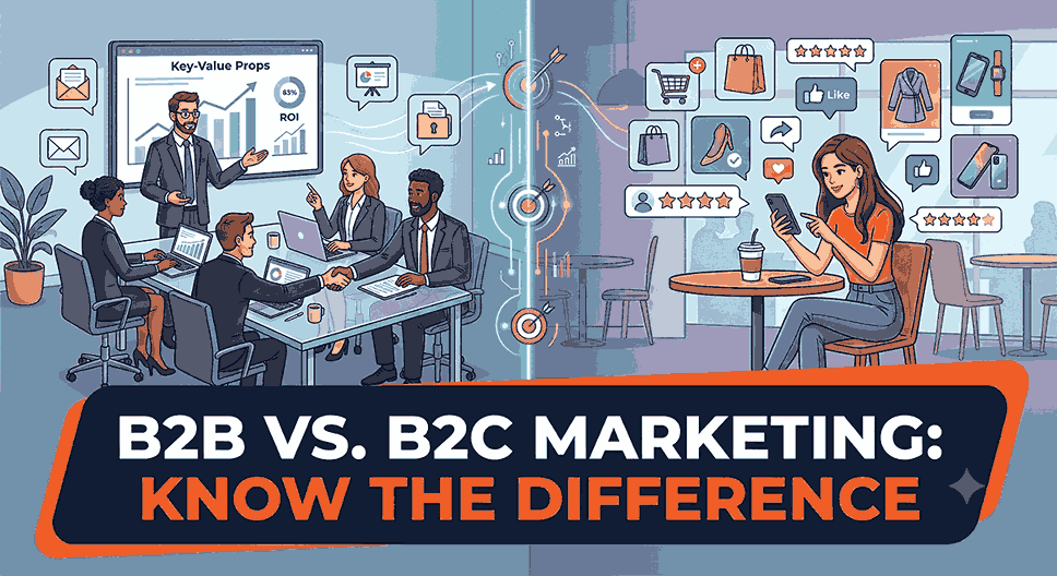 B2B vs. B2C marketing: Know the difference