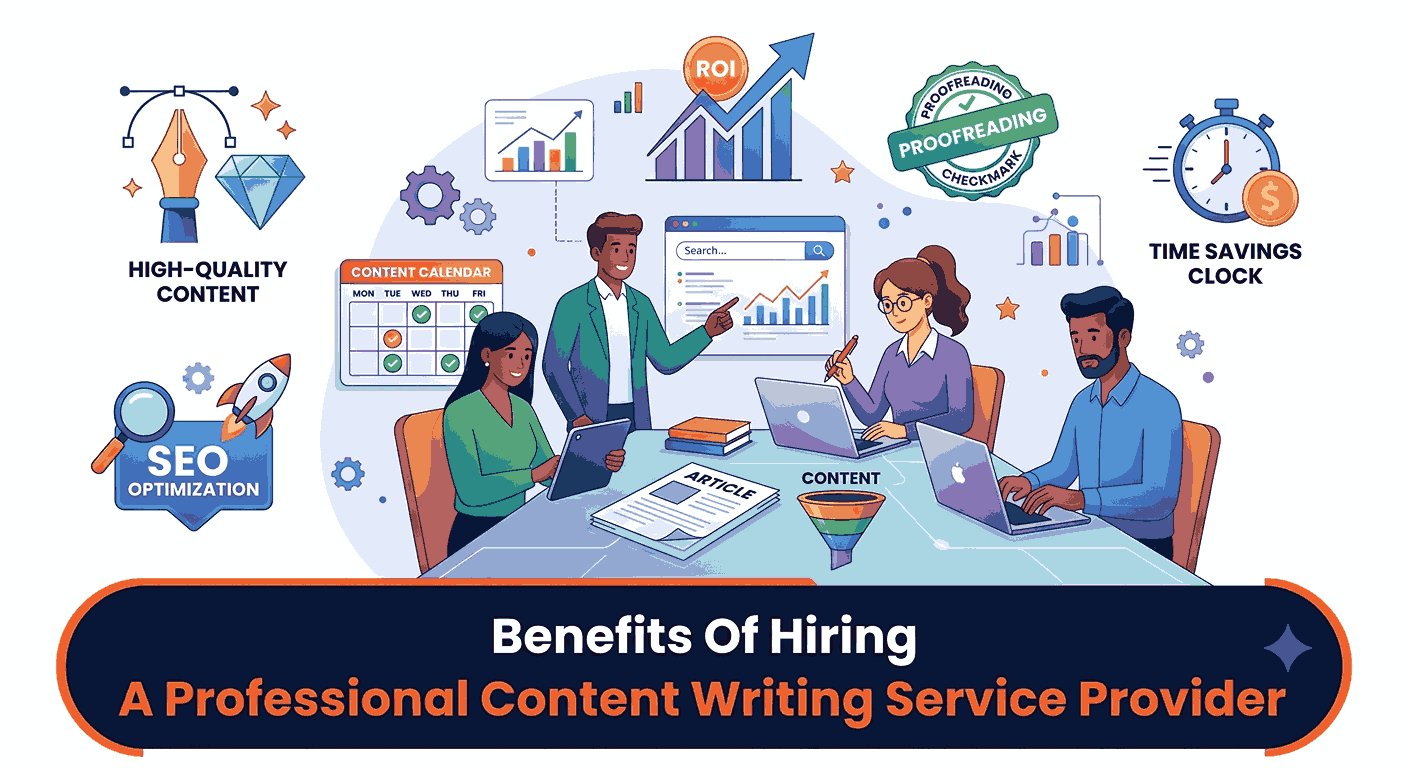 Benefits Of Hiring A Professional Content Writing Service Provider
