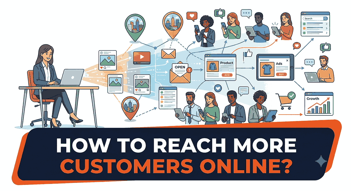 How to reach more customers online