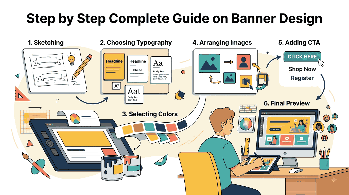 Step by Step Complete Guide on Banner Design