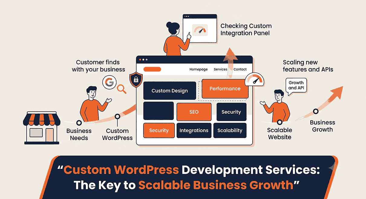 Custom WordPress Development Services: The Key to Scalable Business Growth