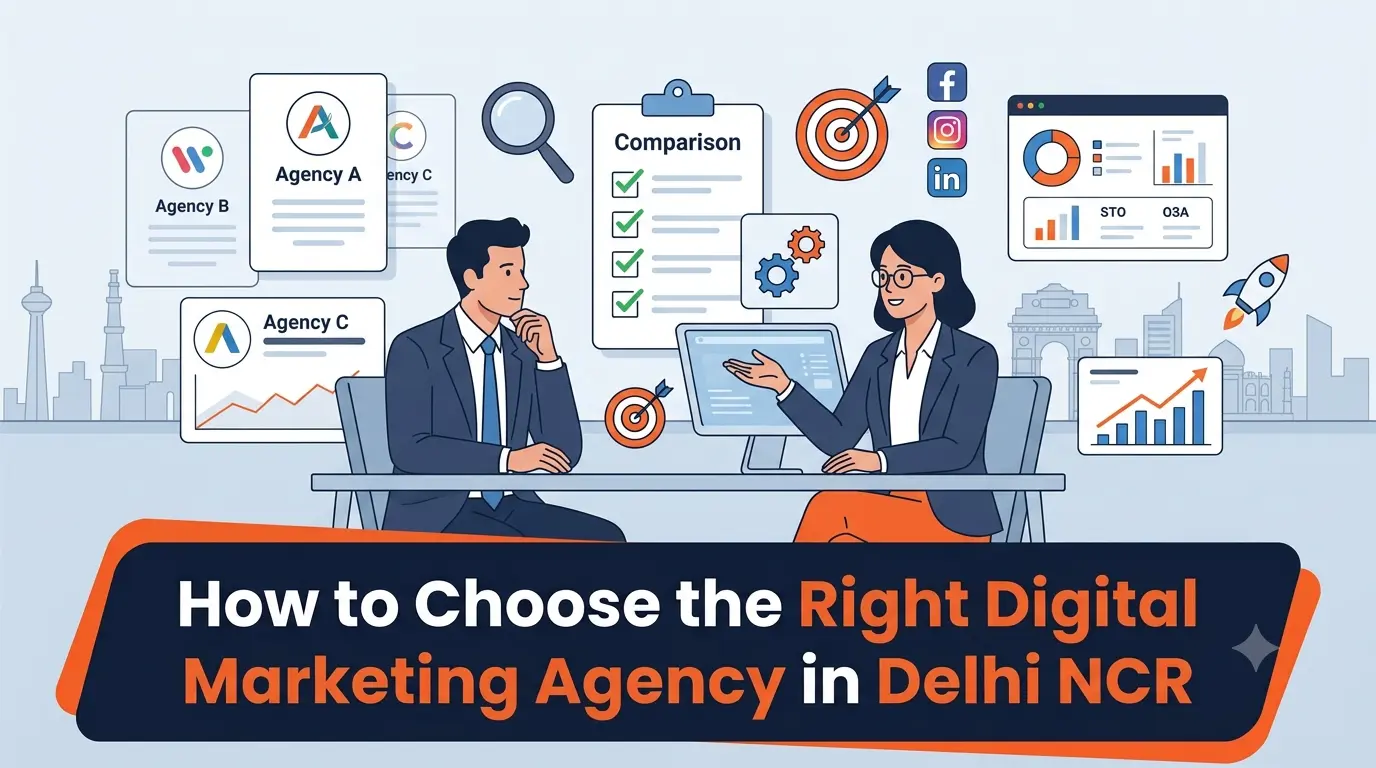 How to Choose the Right Digital Marketing Agency in Delhi NCR