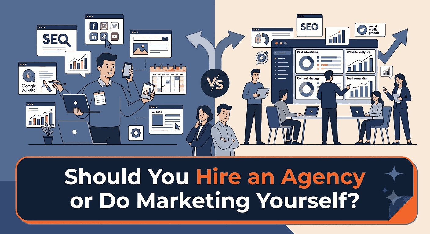 Should You Hire an Agency or Do Marketing Yourself