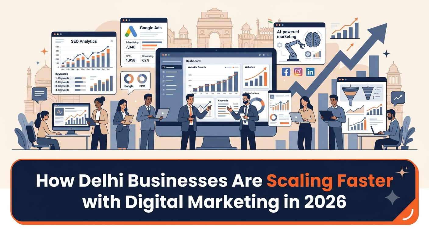 How Delhi Businesses Are Scaling Faster with Digital Marketing in 2026