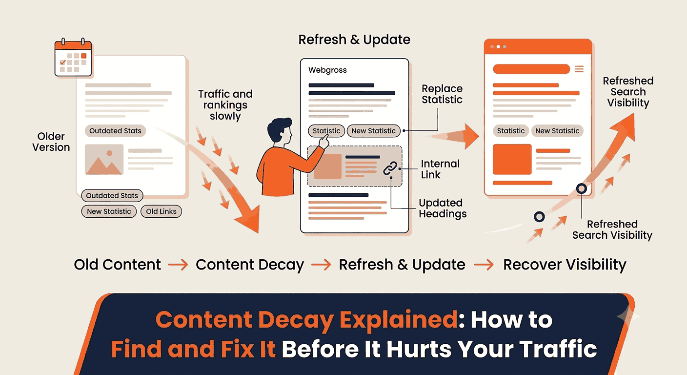 Content Decay Explained: How to Find and Fix It Before It Hurts Your Traffic