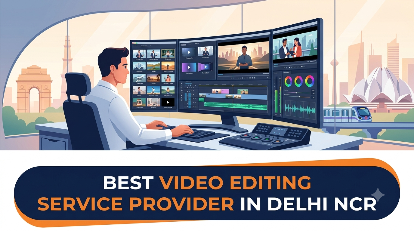 Best Video Editing Service Provider in Delhi NCR