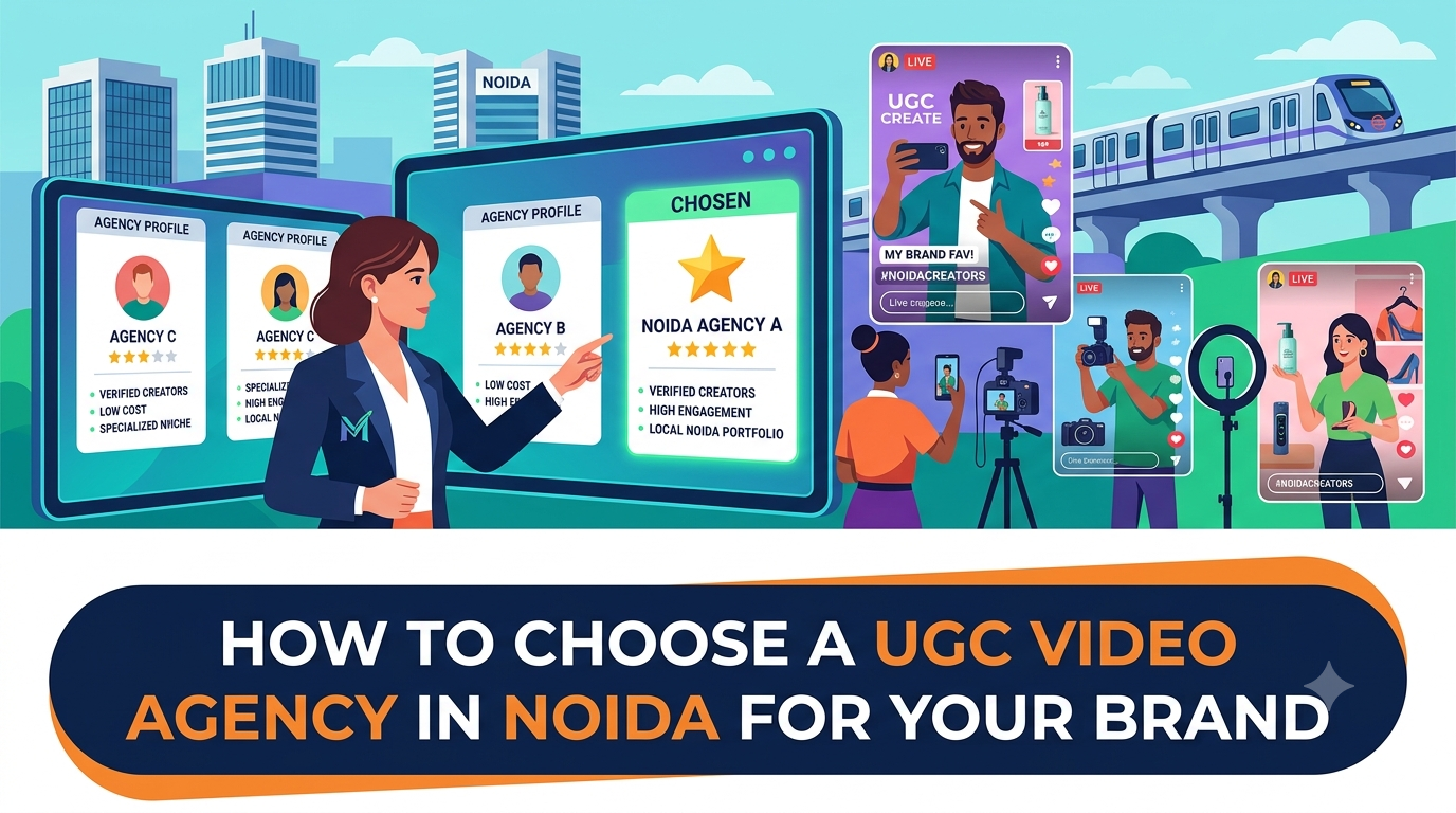How to Choose a UGC Video Agency in Noida for Your Brand