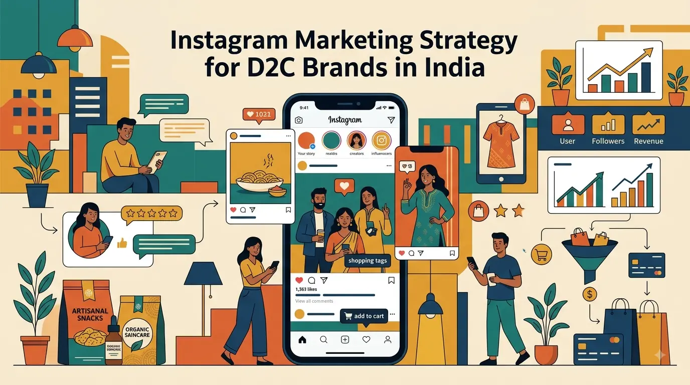 Instagram Marketing Strategy for D2C Brands in India