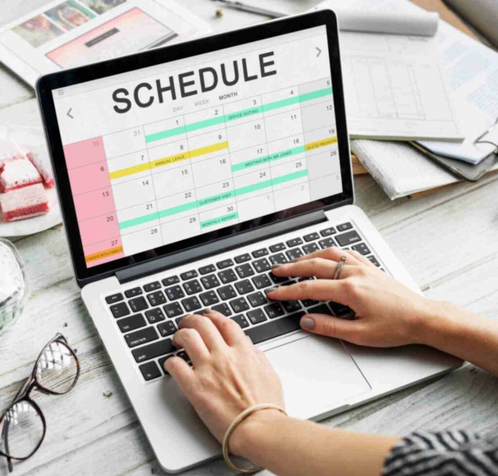 Sustainable Content Marketing Schedule